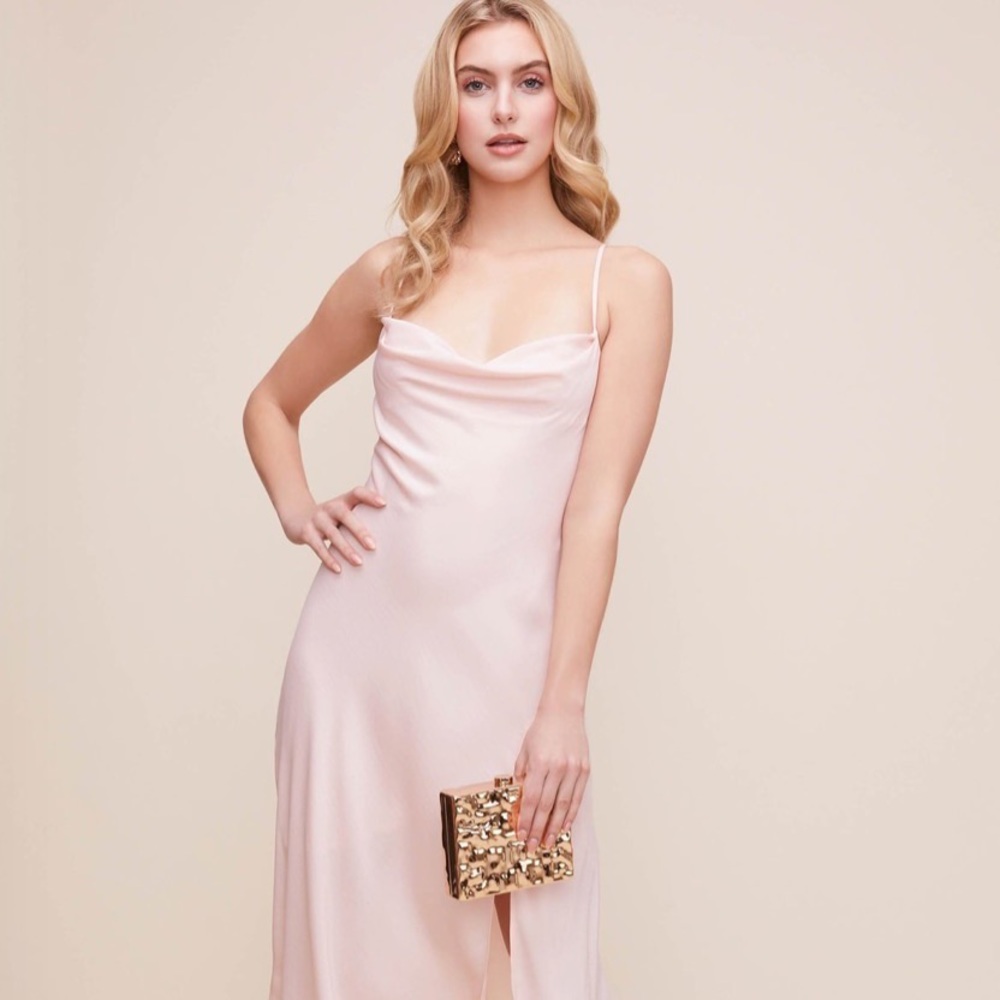 🔥NWT Astr the label blush midi dress
